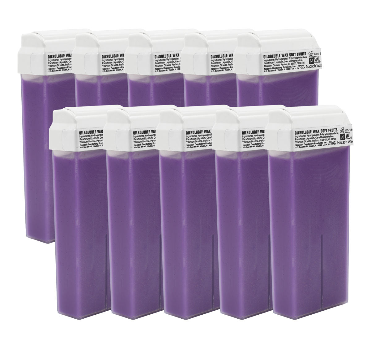 10pc Soft Fruits Roll-On Cartridges