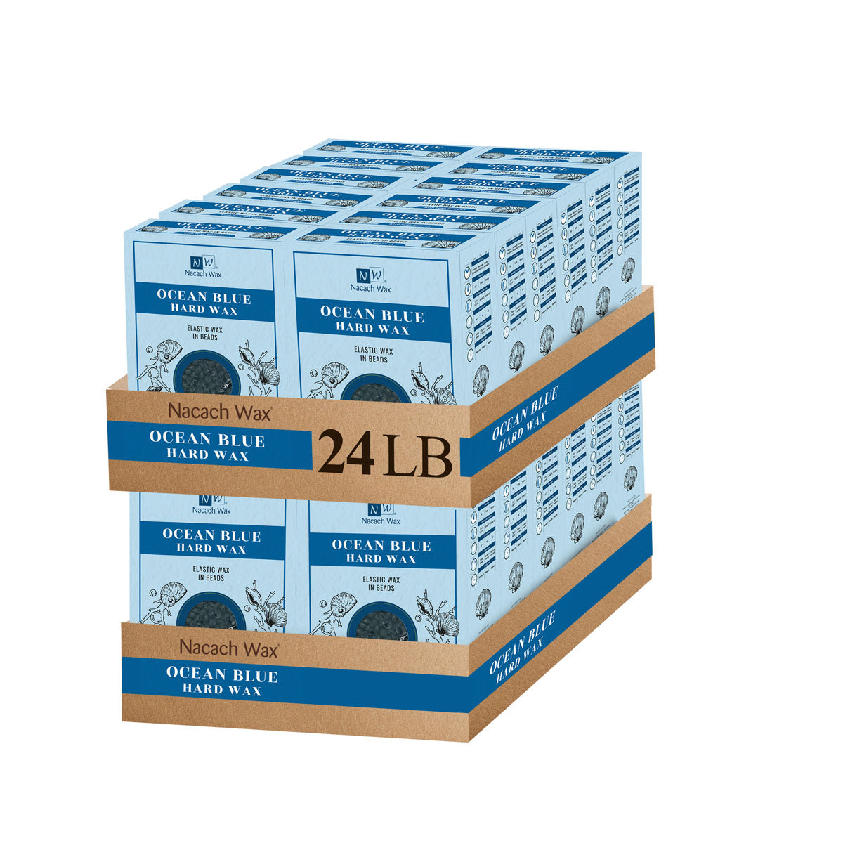 Ocean Blue Hard Wax  1 lb. / 16 oz. / 454 g.