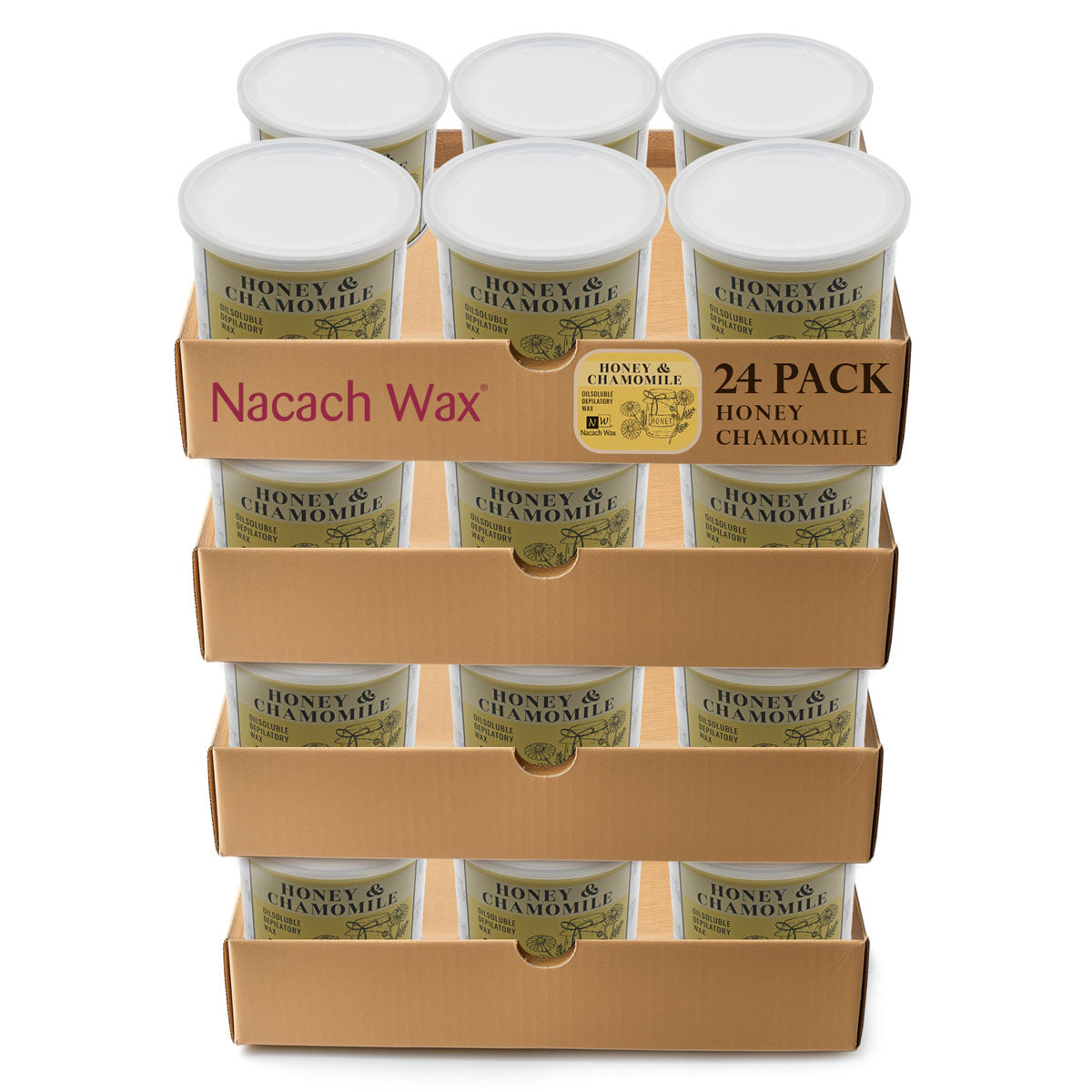 24-Pack Honey and Chamomile Soft Wax