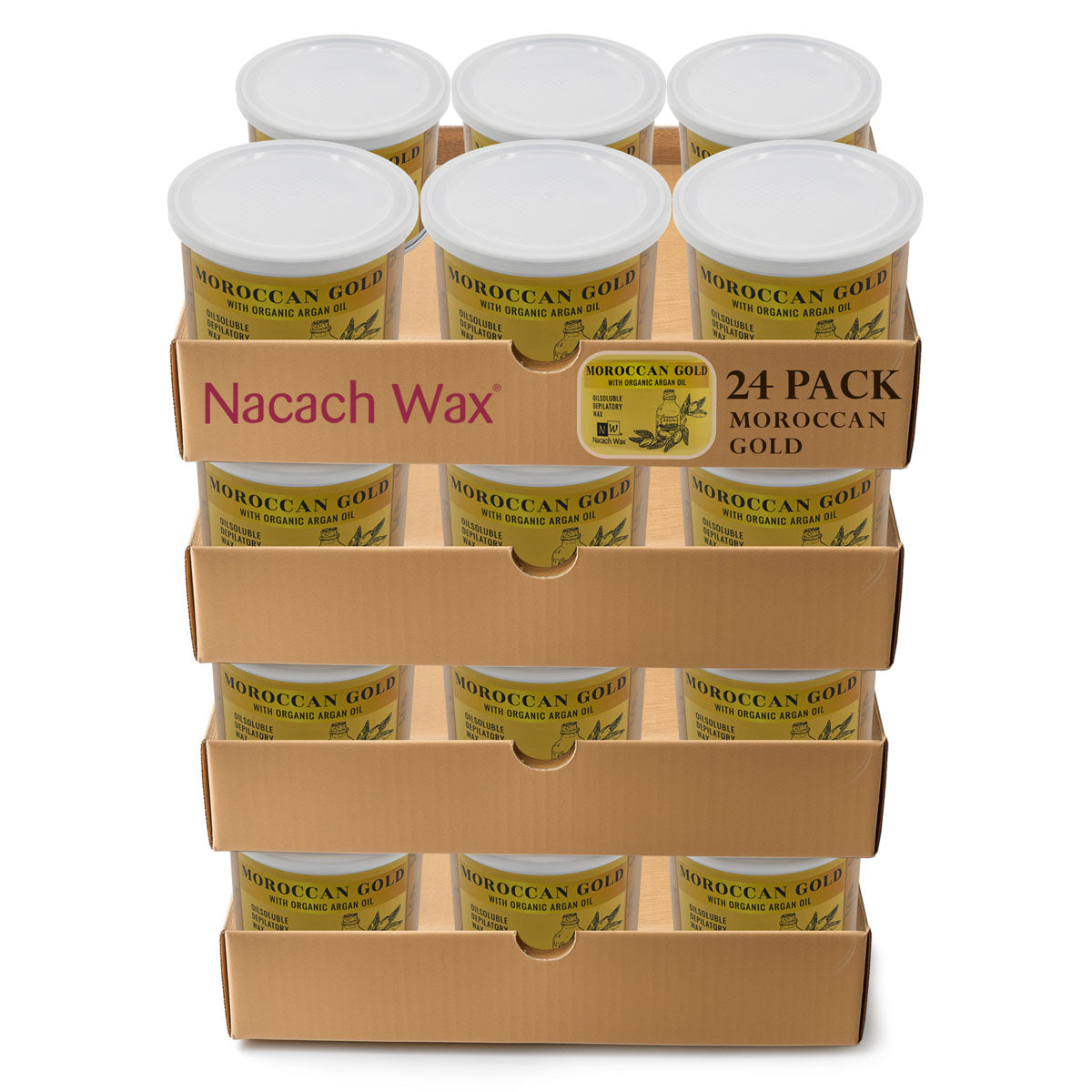 Moroccan Gold w/ Organic Argan Oil Soft Wax 400 mL / 13.52 fl. oz.