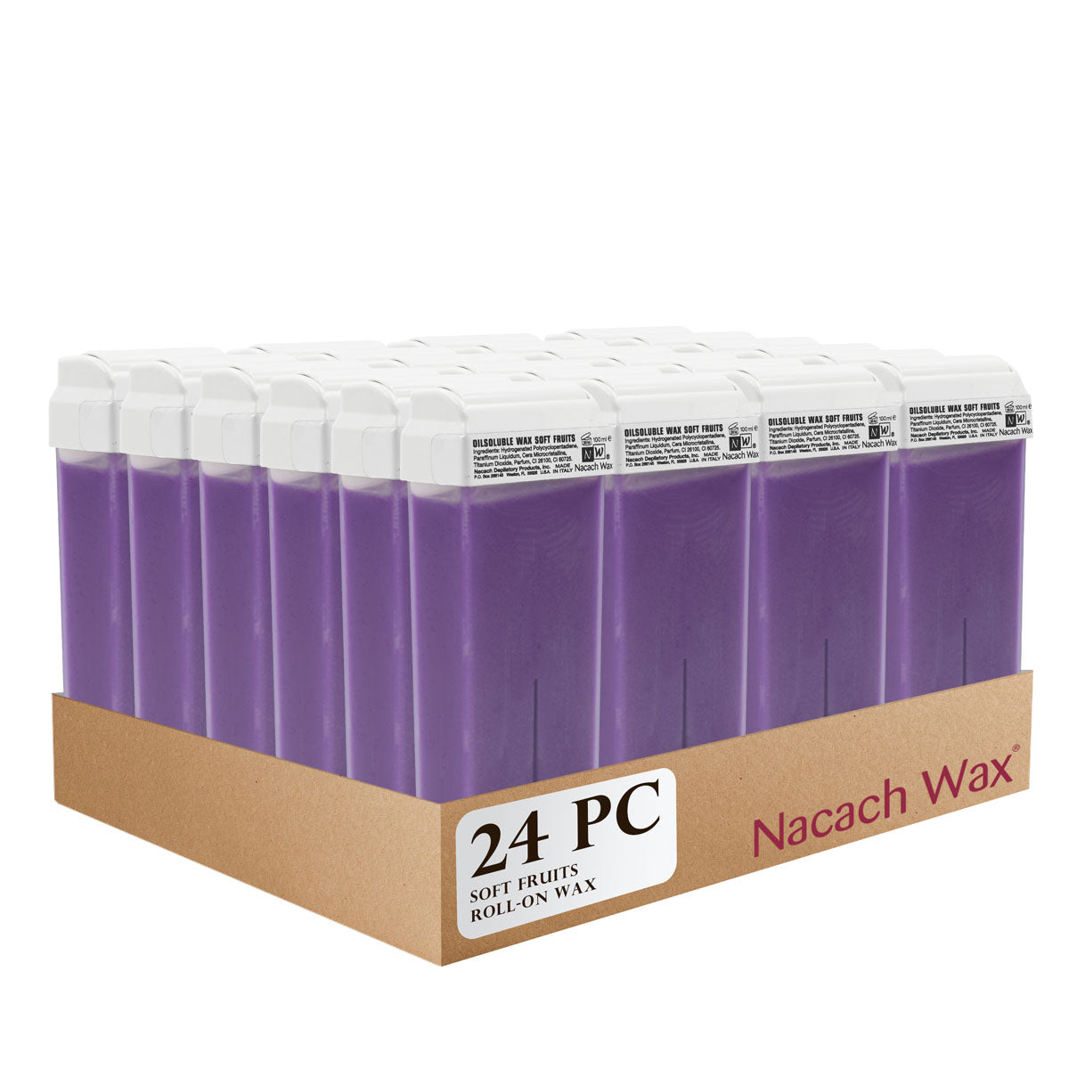 24pc Soft Fruits Roll-On Cartridges