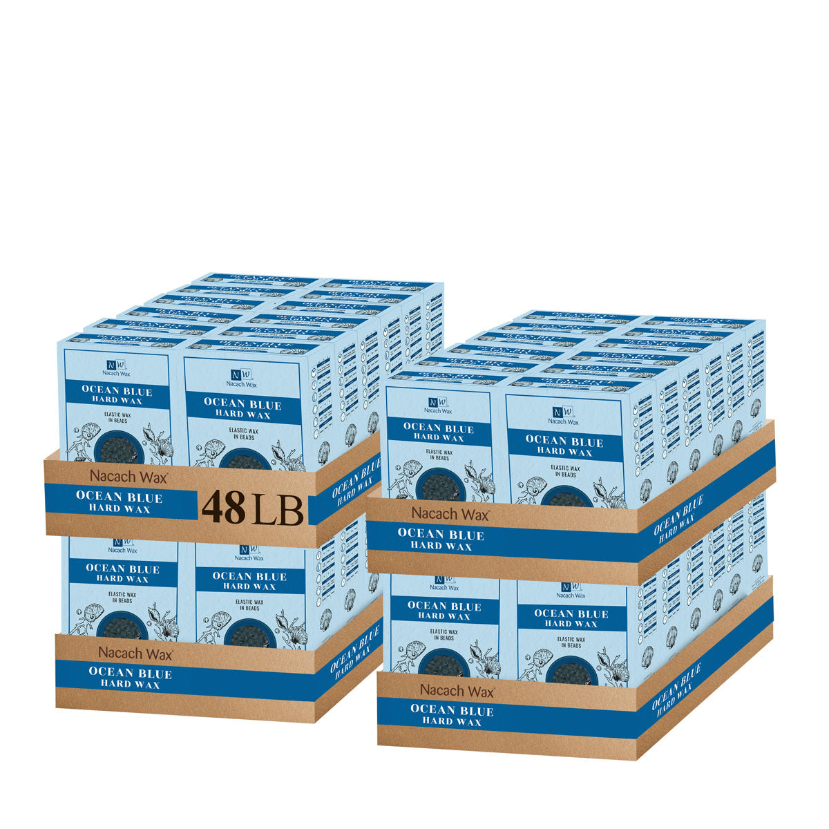 Ocean Blue Hard Wax  1 lb. / 16 oz. / 454 g.