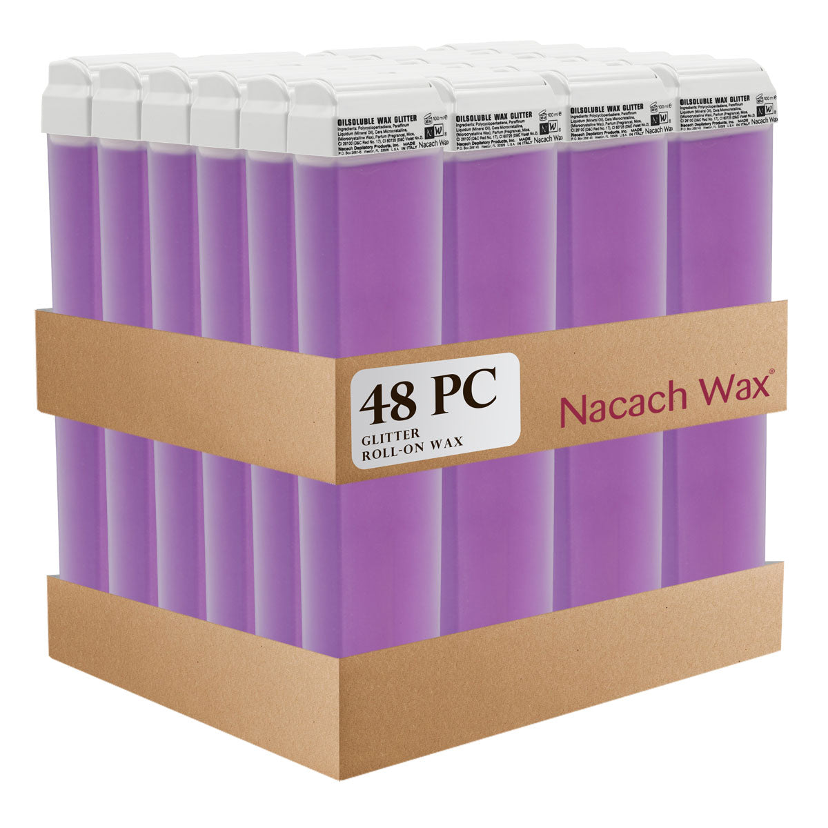 48 PC Glitter Roll-On Wax Cartridges