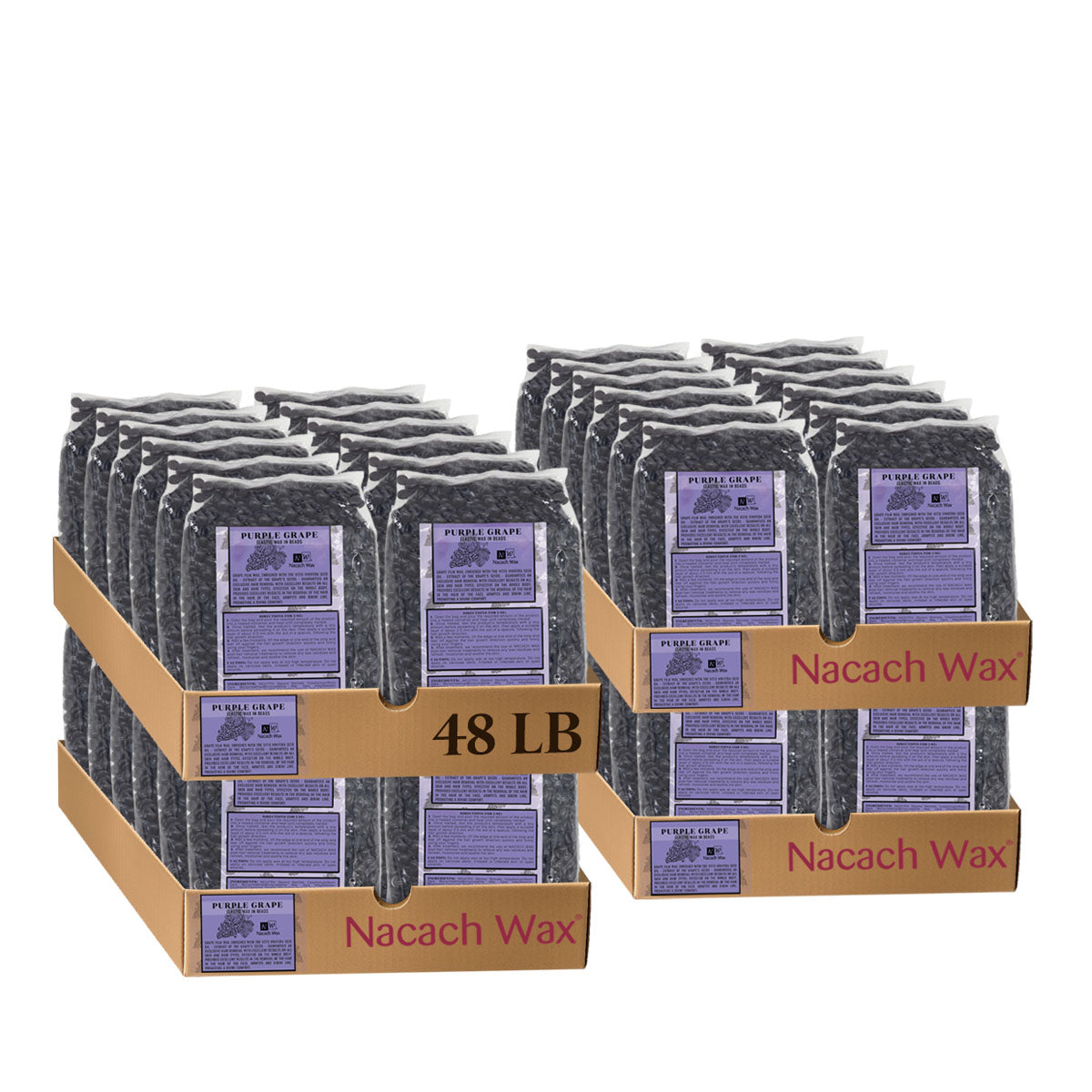 Purple Grape Hard Wax Beads 1 lb. / 16 oz. / 454 g.