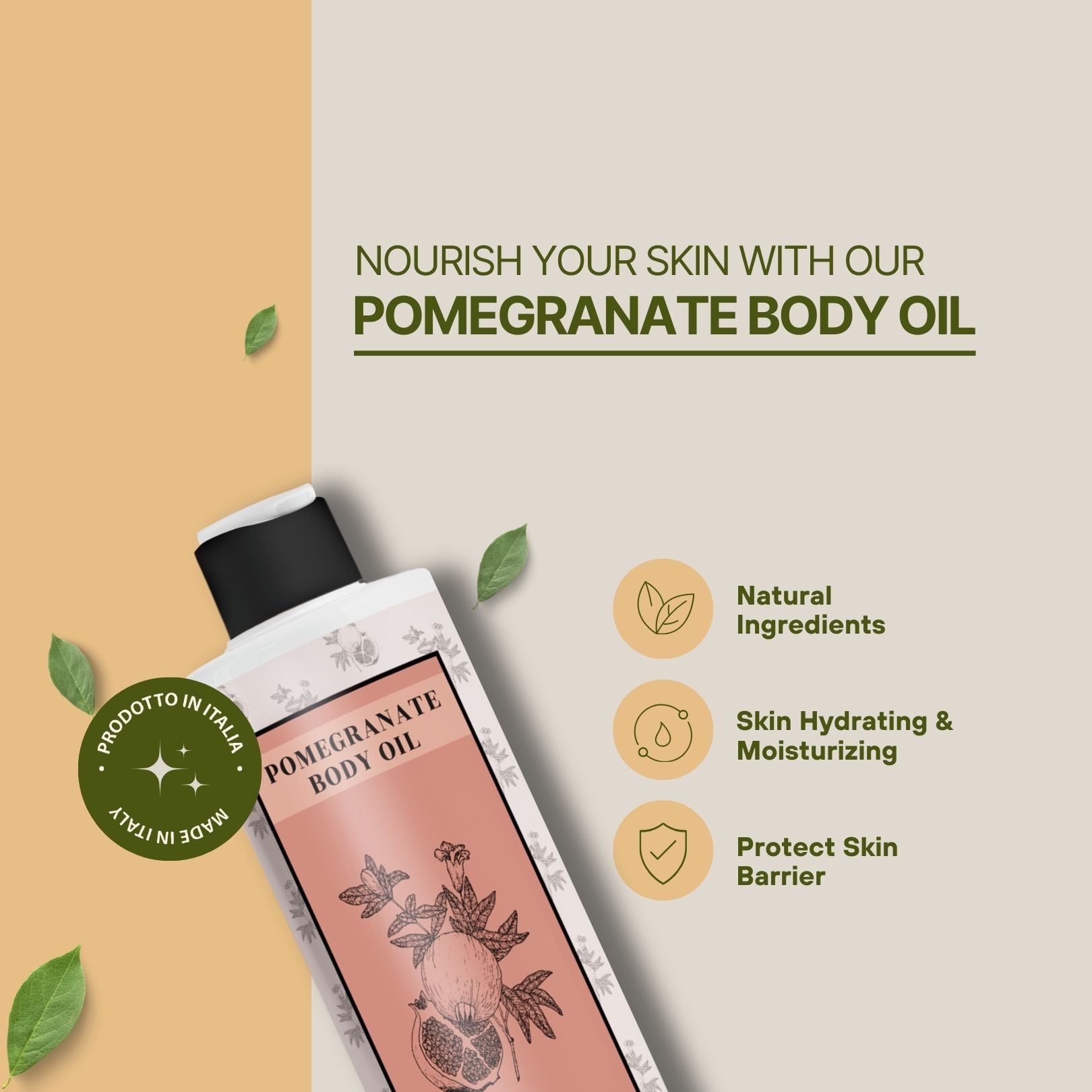 Pomegranate Body Oil