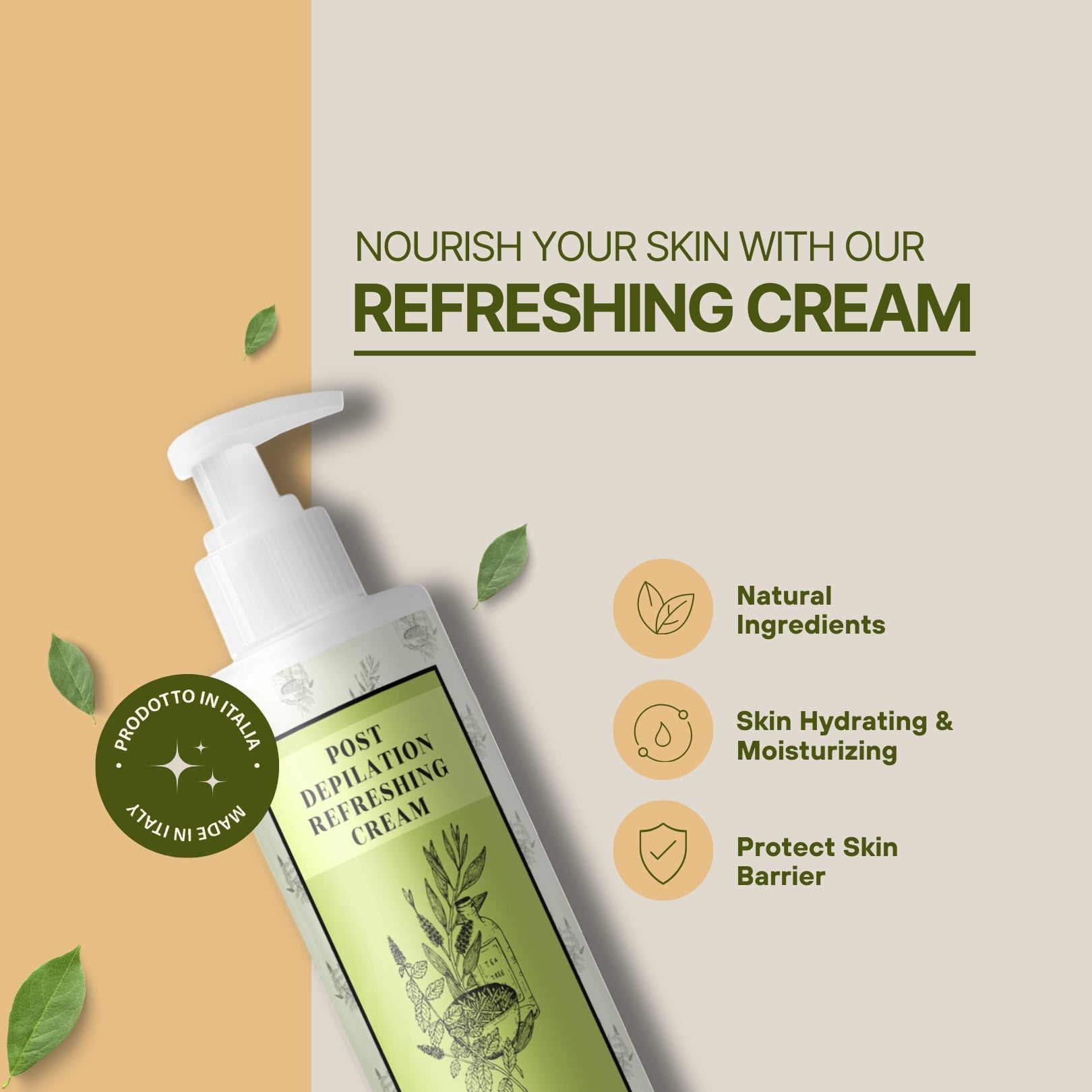Post Wax Refreshing Cream