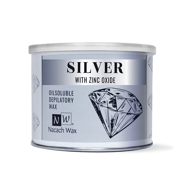 Silver with Zinc Oxide Nacach Soft Wax 400 mL / 13.52 fl. oz.