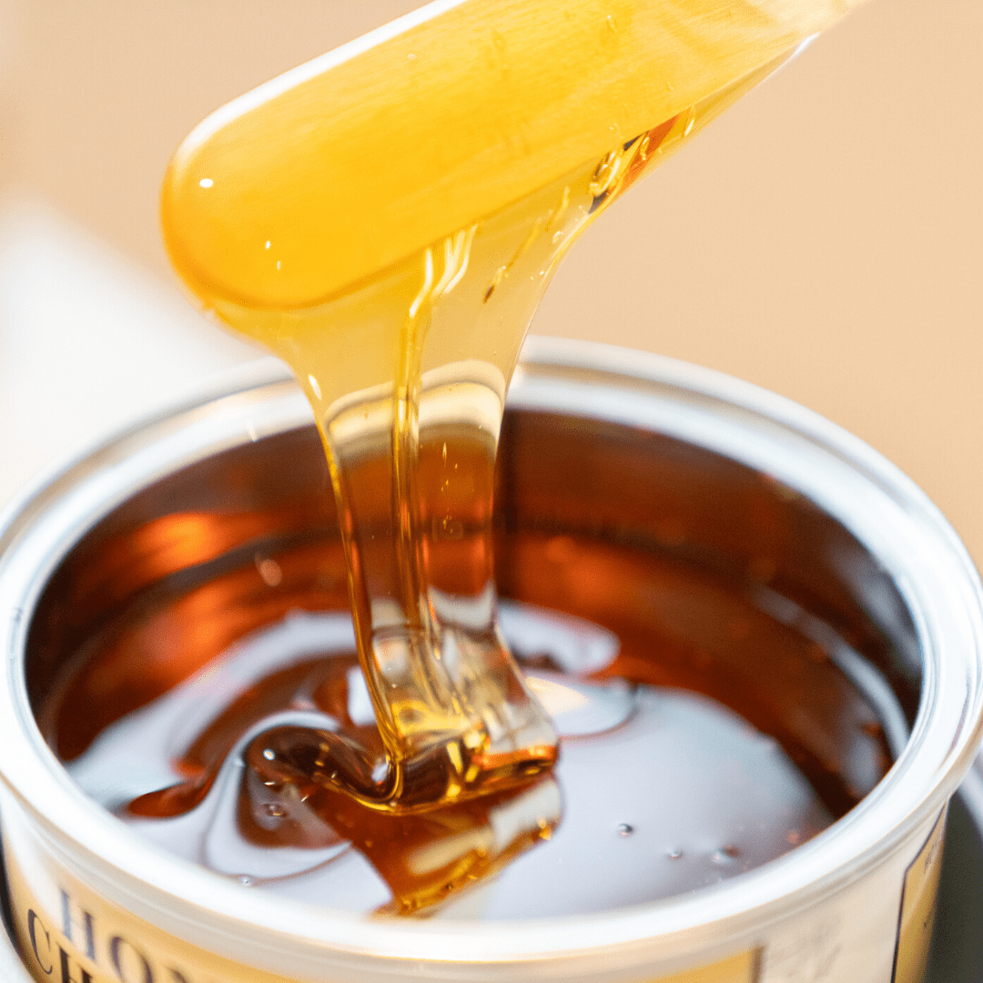 Honey and Chamomile Soft Wax Close Up