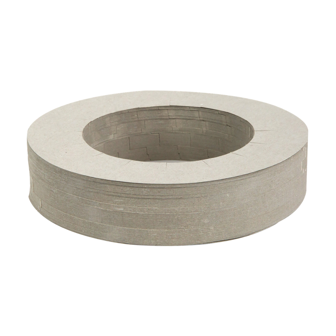 100 Unbranded Wax Can Collars