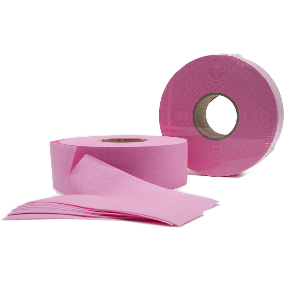Pink NonWoven PreCut Epilating Rolls Nacach Wax