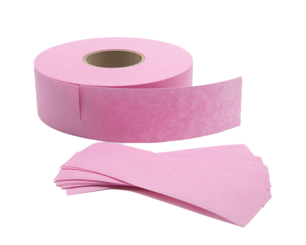 Pink Non-Woven Pre-Cut Epilating Rolls 93 Yards- 2.75in- Pre-cut every 8.5 in
