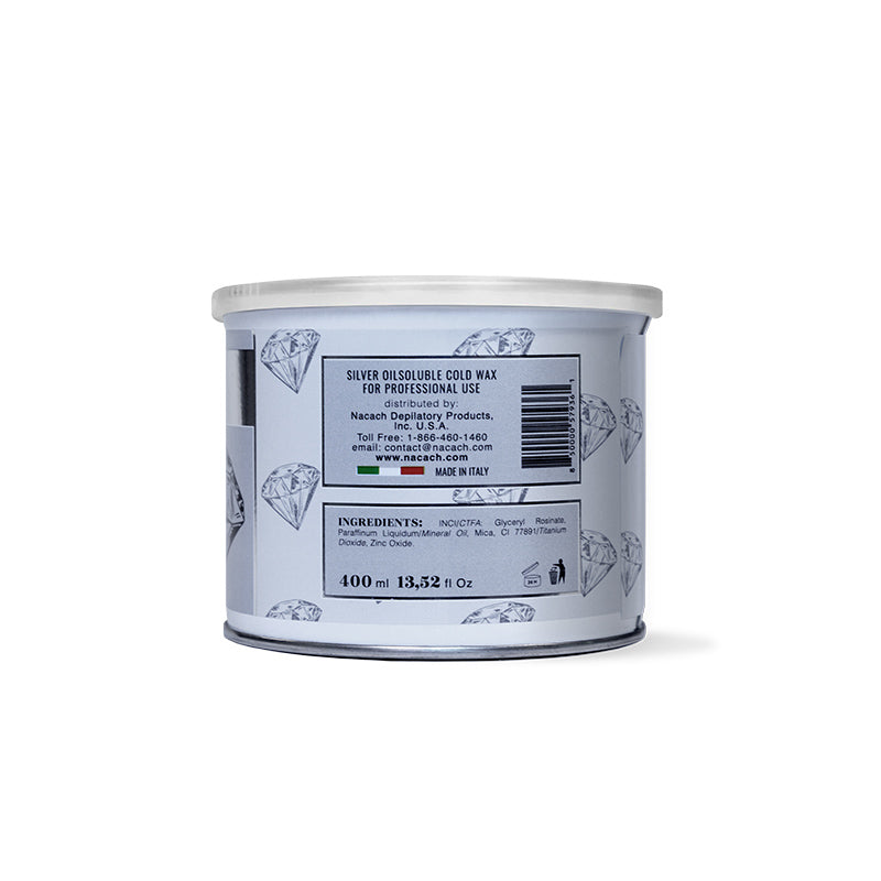 Silver with Zinc Oxide Nacach Soft Wax 400 mL / 13.52 fl. oz.