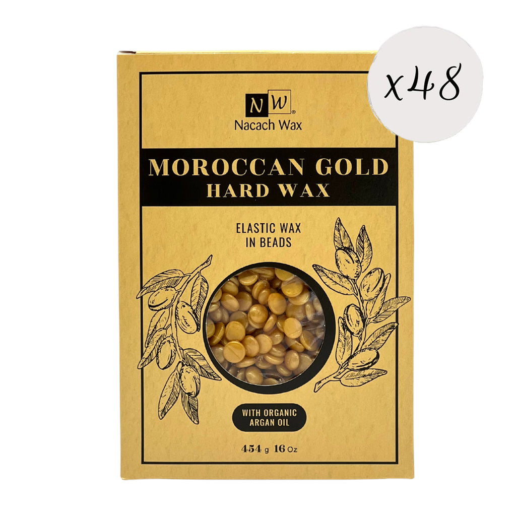 Wholesale Moroccan Gold Hard Wax with Argan Oil