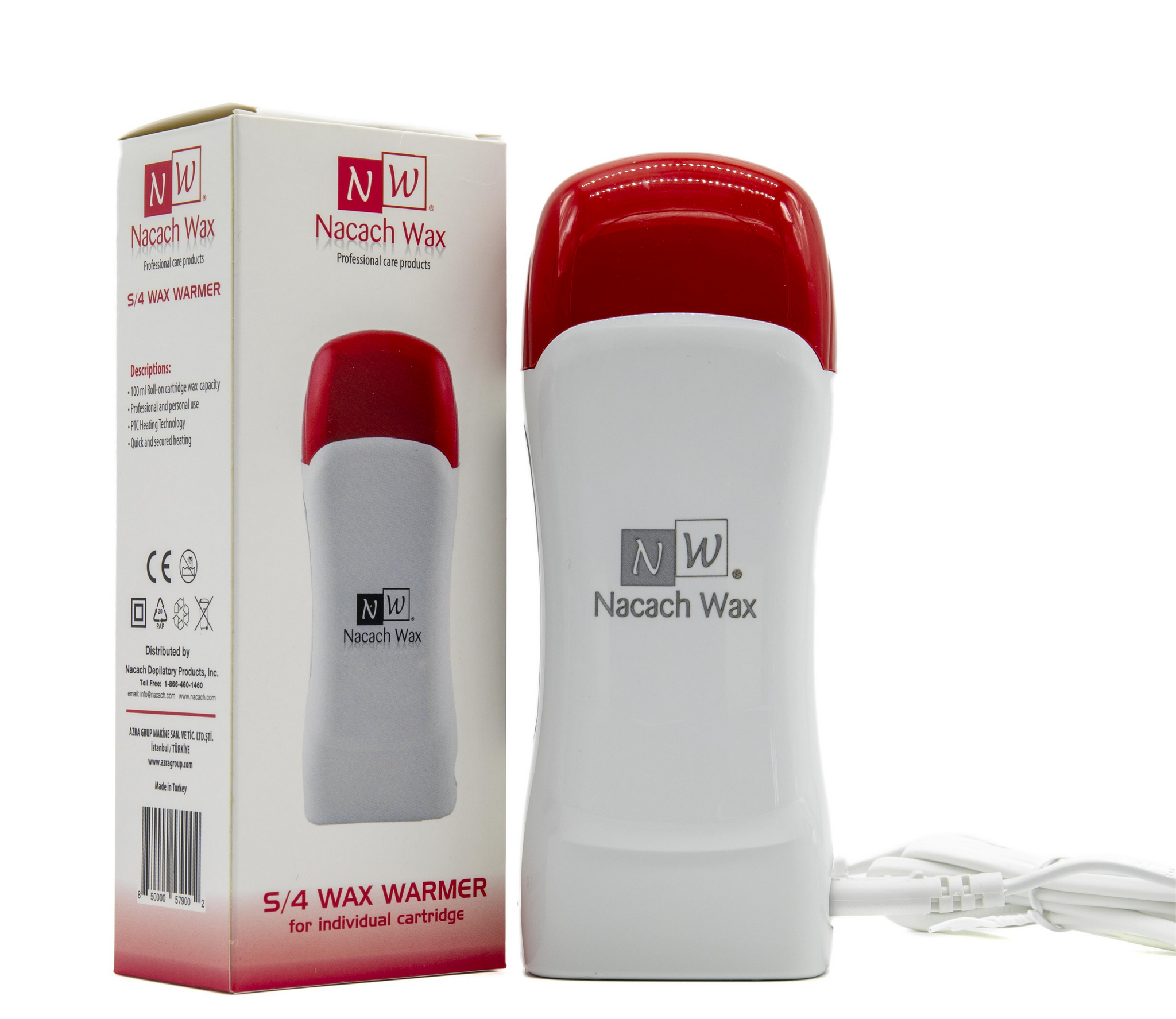 Single RollOn Cartridge Professional Warmer Nacach Wax