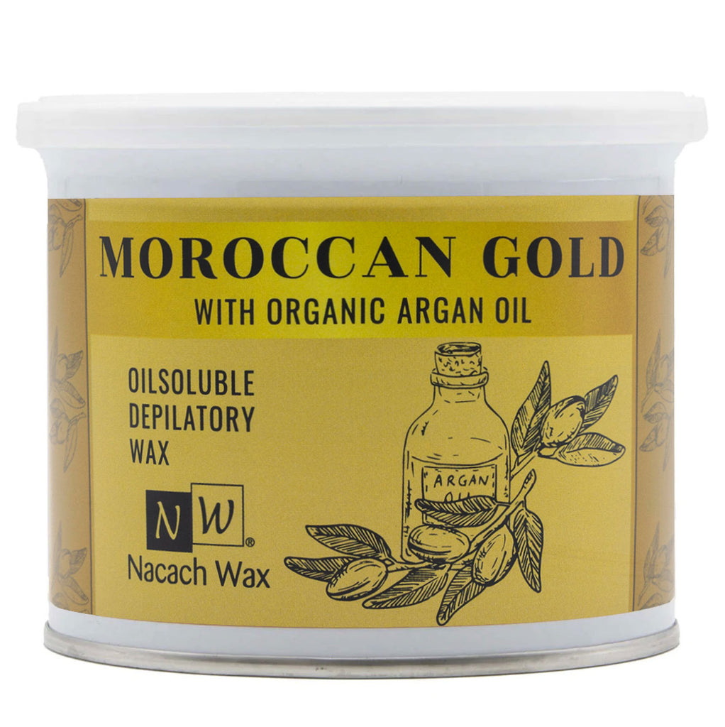 Moroccan Gold With Organic Argan Oil Soft Wax (Bulk)