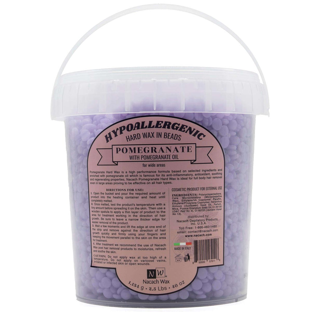 Pomegranate Hypoallergenic Hard Wax Beads (Bulk)
